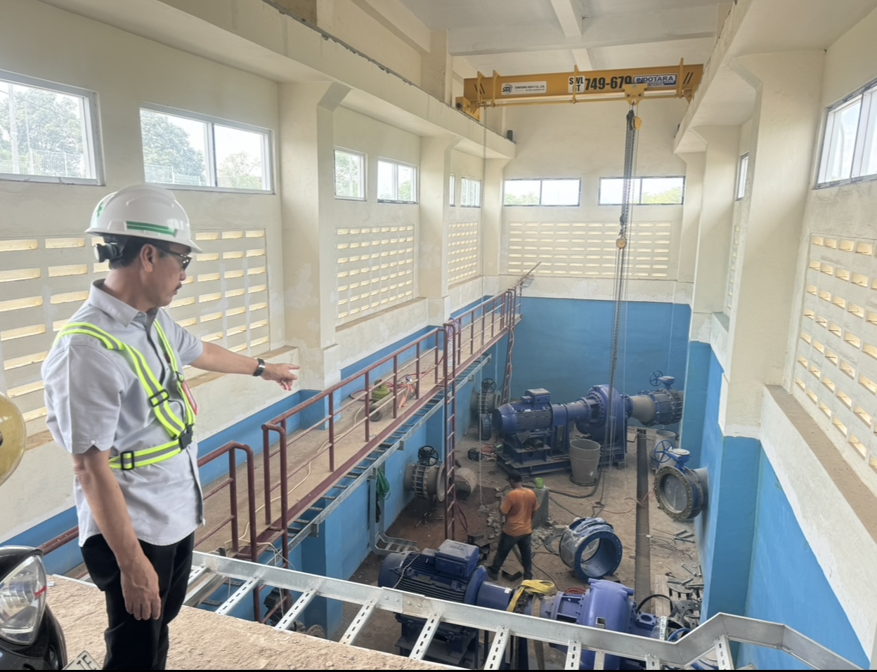 Plt Dirut PDAM Makassar Operasikan Pompa Baru, Jangkau Warga Utara