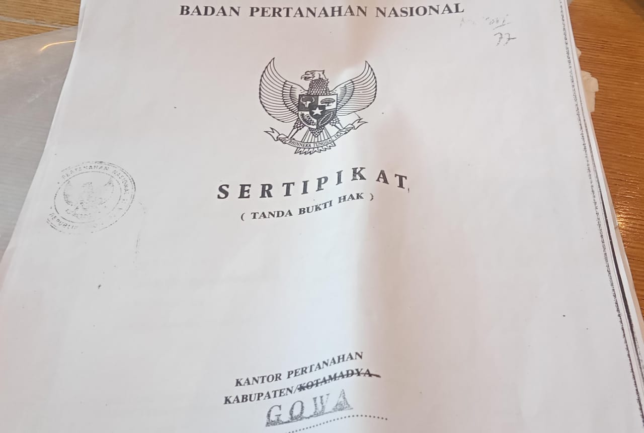 Pjs Kades Pattallikang Disorot, Disebut Persulit Pengurusan Pajak Tanah