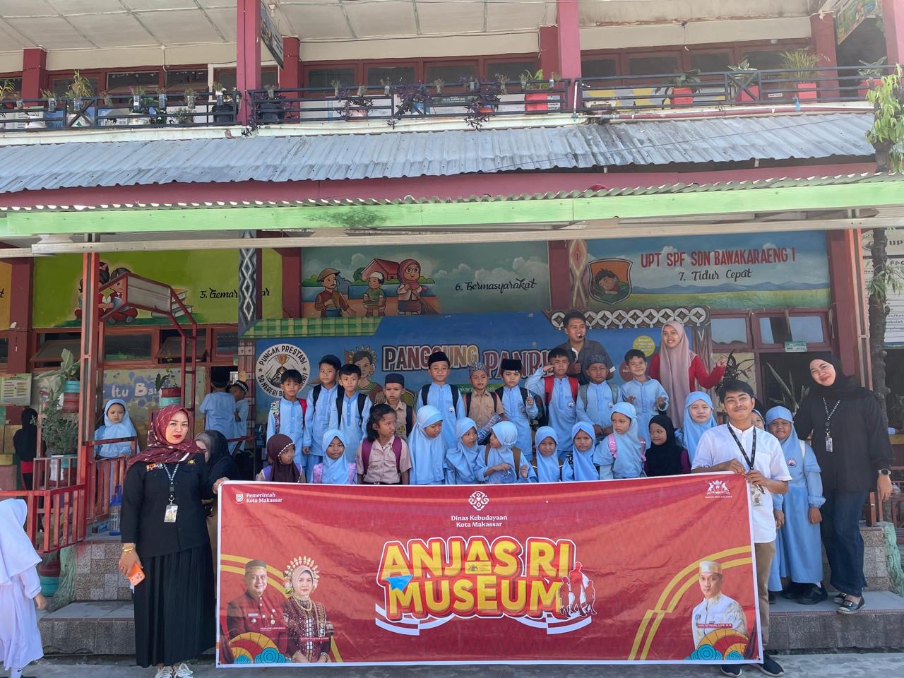 Disbud Makassar Gagas 'Anjas Ri Museum', Ajak Pelajar Mengenal Sejarah dan Budaya 