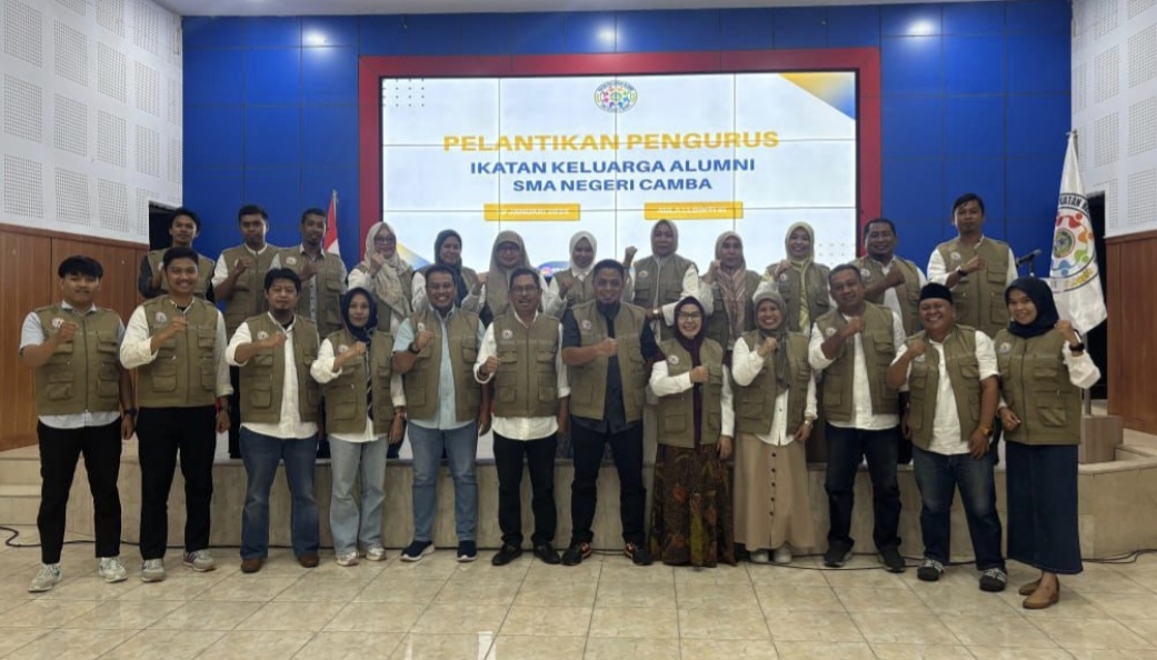 Pengurus Pusat IKA SMAN Camba Dilantik, Berbagai Program Akan Menjadi Wadah Silaturahmi Alumni