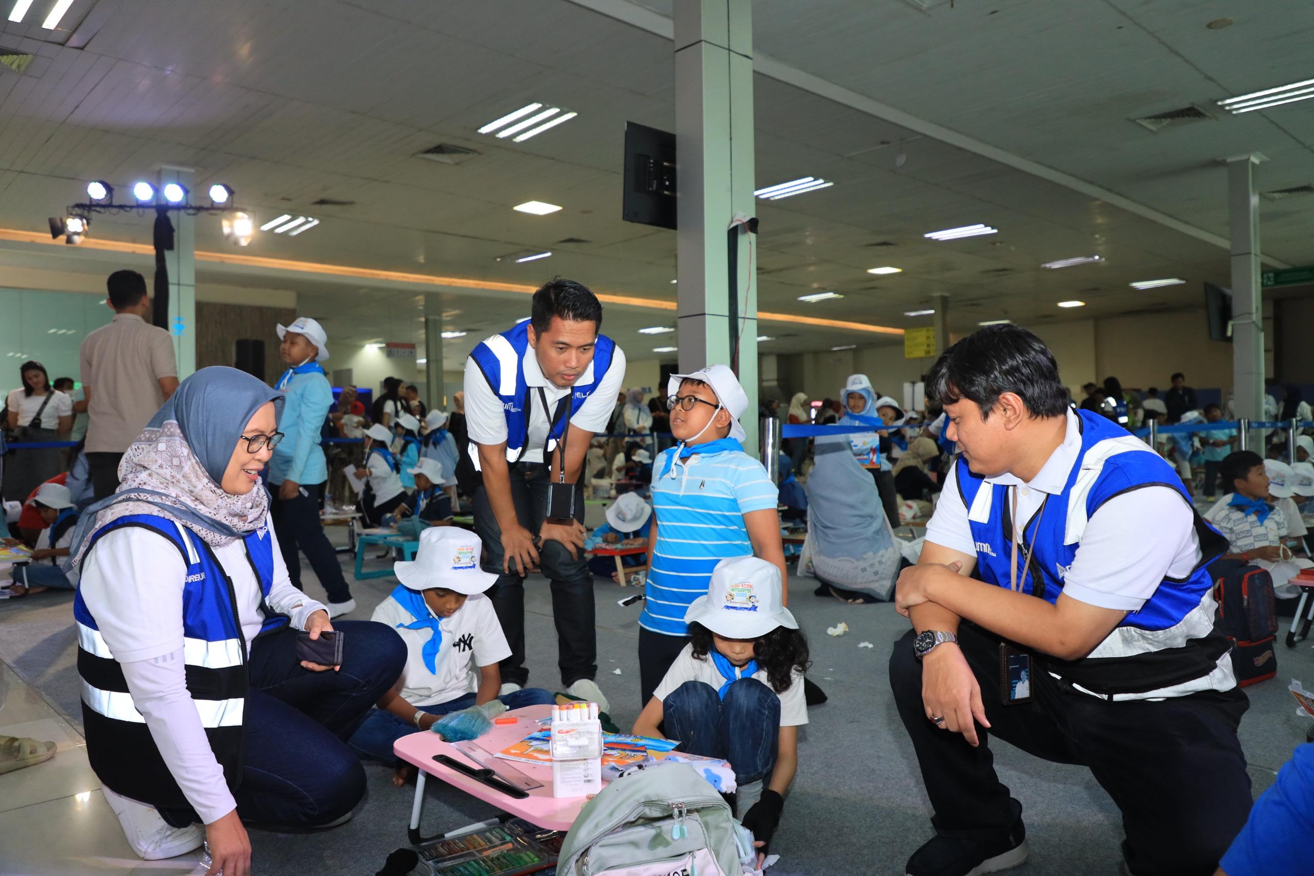 Rayakan Hari Anak Nasional, PELNI Ajak Anak Jelajahi Dunia MARITIM dan Lomba Menggambar