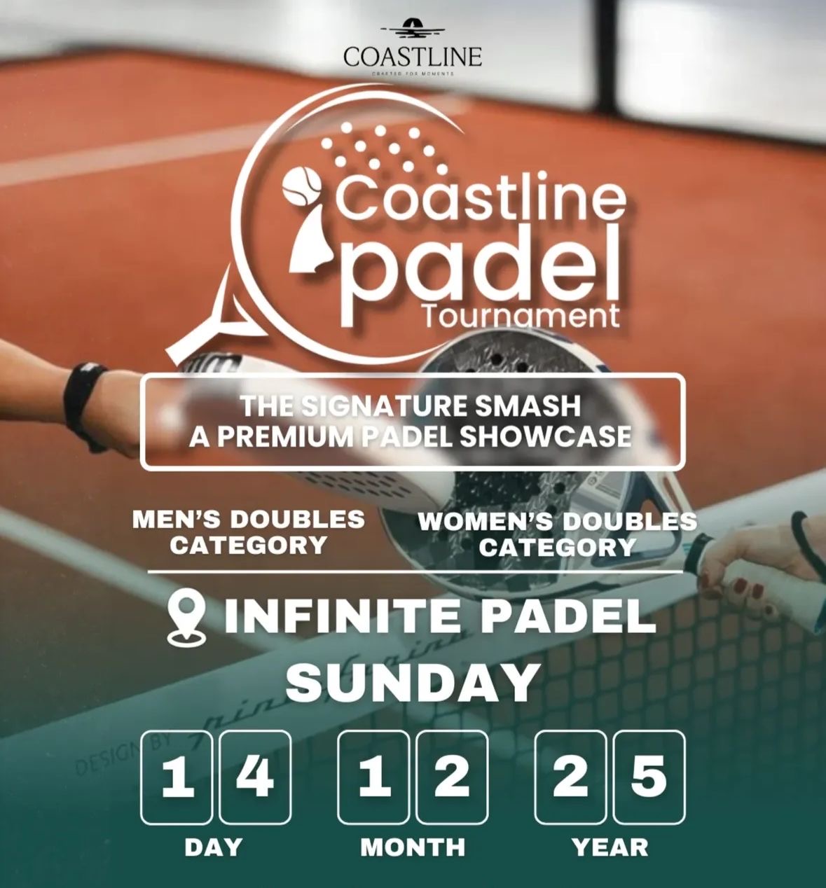 Segera Daftarkan Tim Anda, Coastline Padel Tournament 2025 Dibuka Hingga 10 Desember 2025