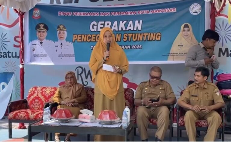 Cegah Stunting, DP2 Makassar Luncurkan Aksi Terpadu di Enam Kelurahan Prioritas