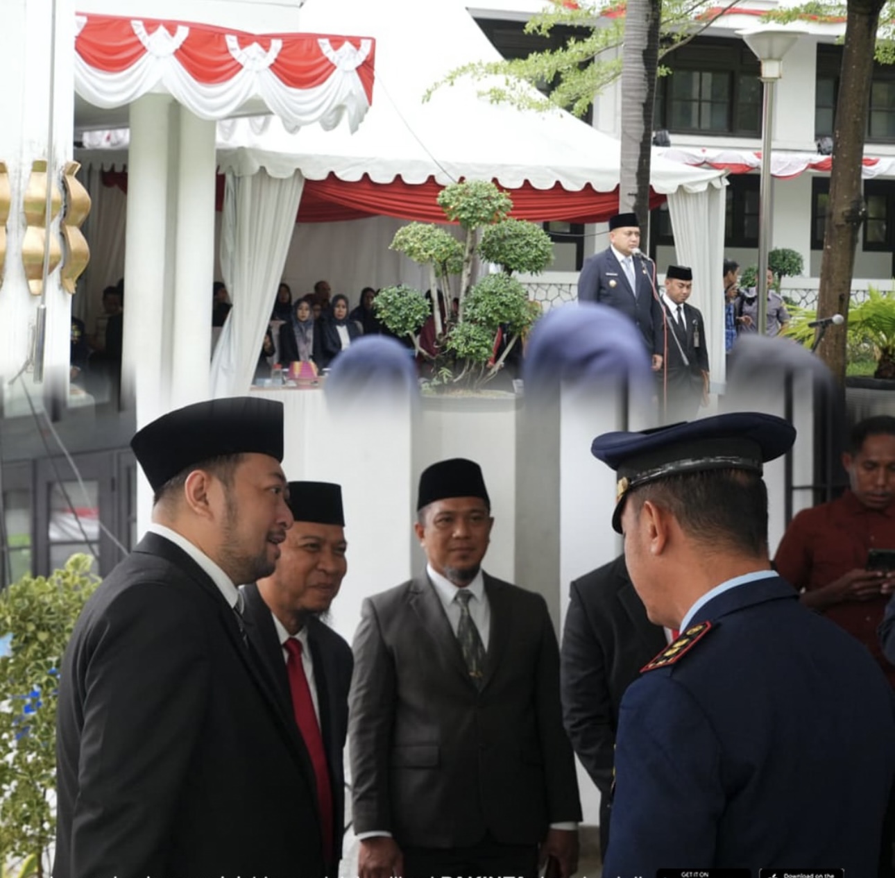 Kepala Bependa Makassar Hadiri Upacara Hari Pahlawan Nasional 2025