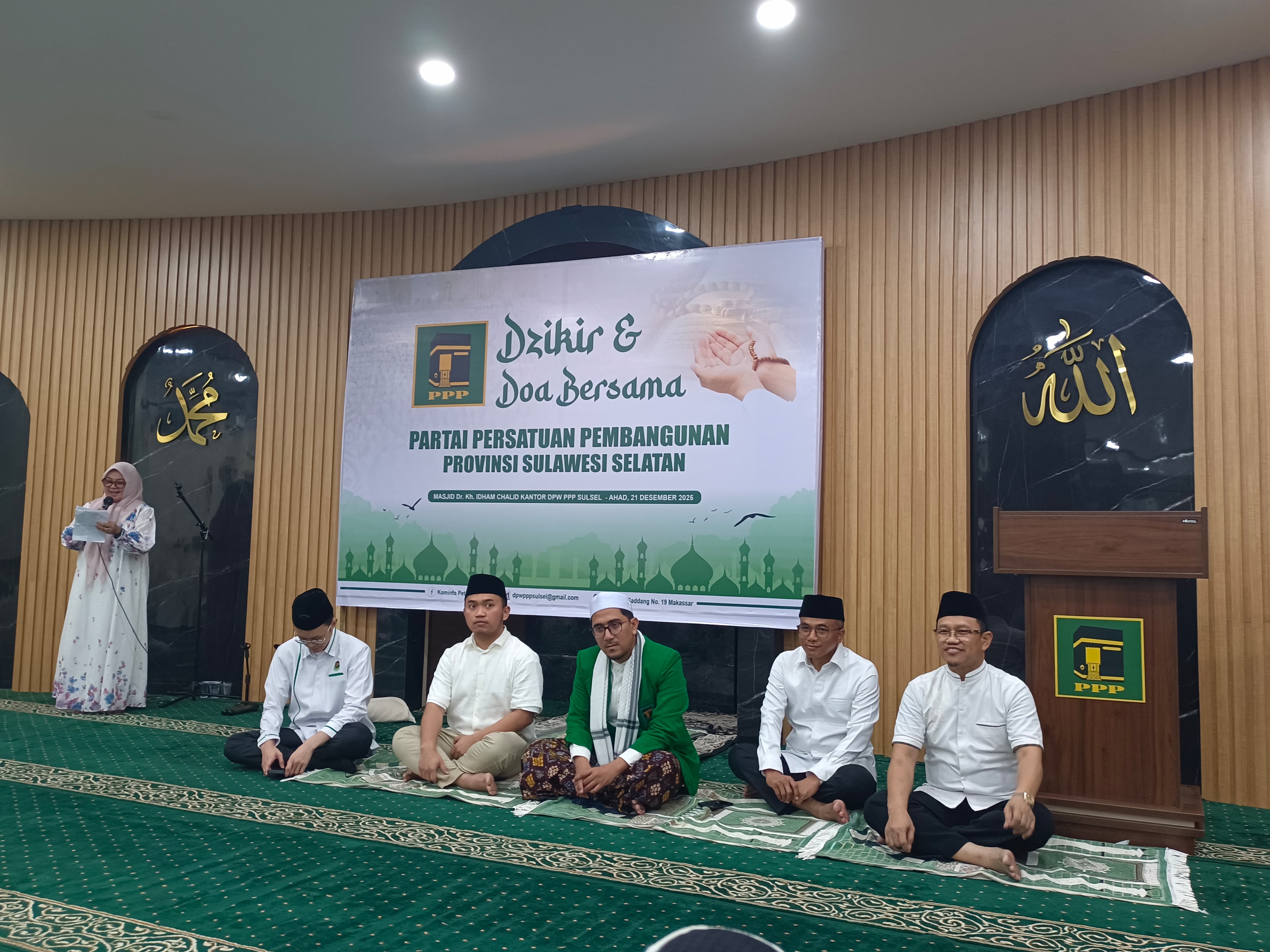 Gus Idror Pimpin Dzikir dan Doa Bersama untuk Korban Bencana Sumatra di PPP Sulsel