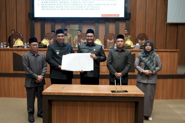 Bupati Maros Paparkan Visi Pembangunan 2025–2029 di Rapat Paripurna DPRD