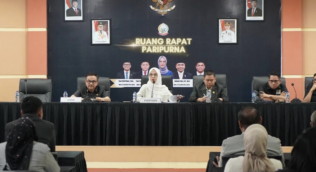 Rapat Paripurna DPRD - Pemprov Sulsel Tentang APBD Pokok 2026 Diwarna Interupsi