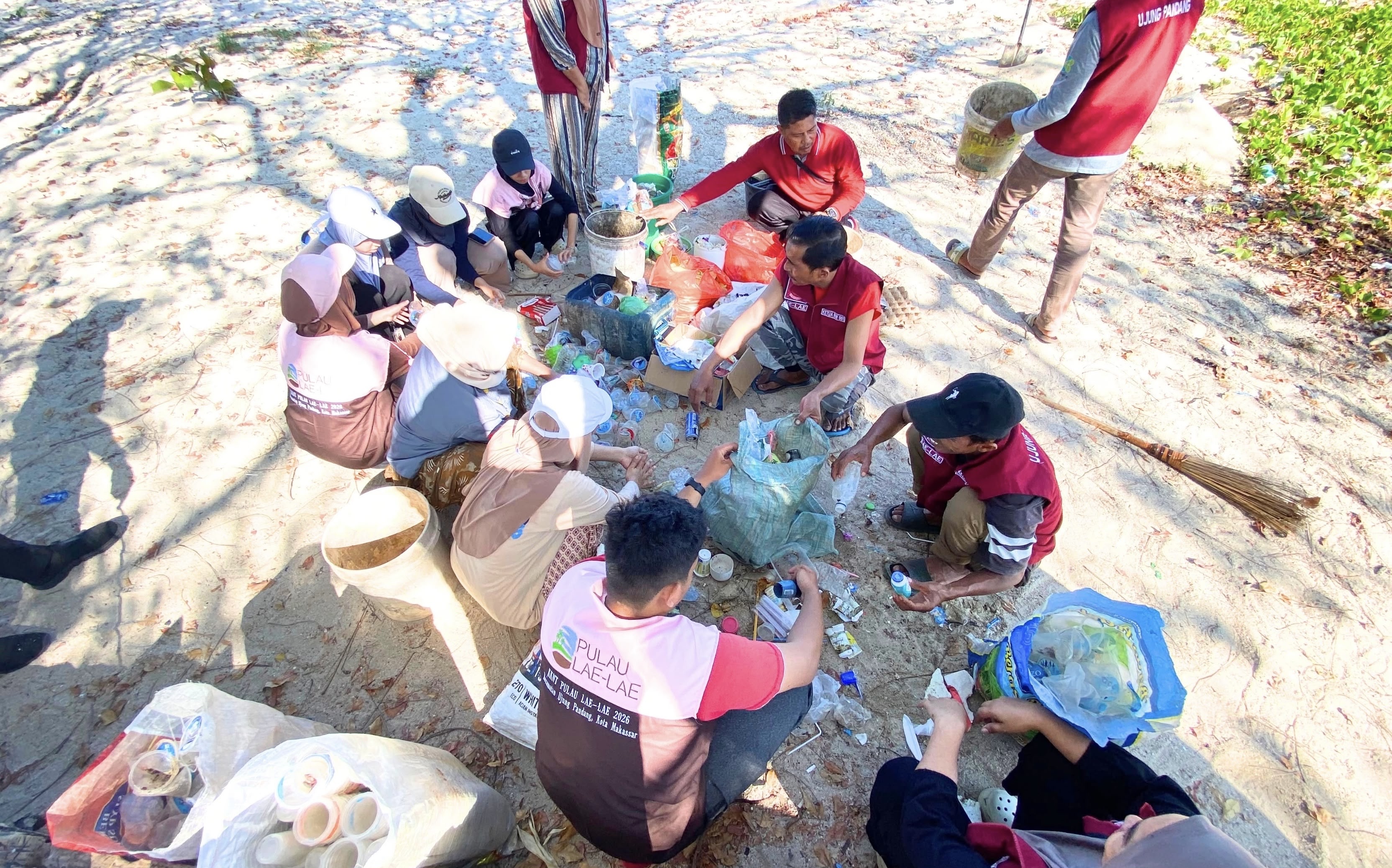 Kecamatan Ujung Pandang Gencarkan Gerakan Zero Sampah di Pulau Lae-Lae