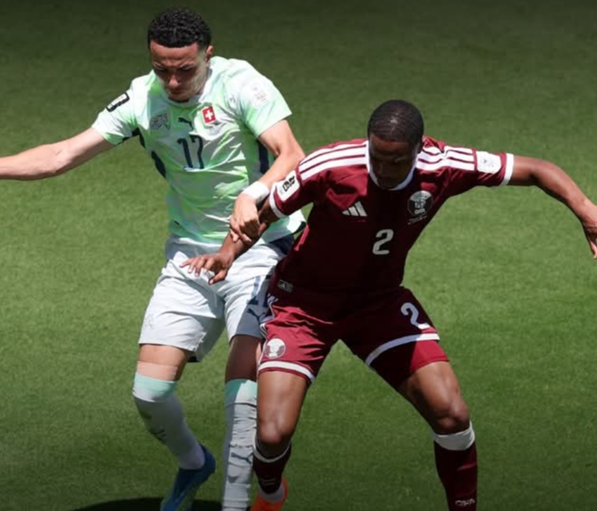 Ketat Grup B, Gol Telat Qatar Tahan Imbang Swiss