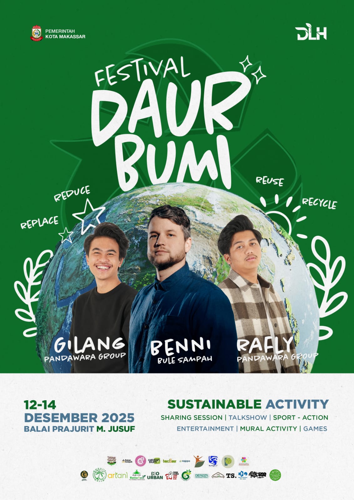 Usung Semangat 4R, Pemkot Makassar Gelar Festival Daur Bumi 2025