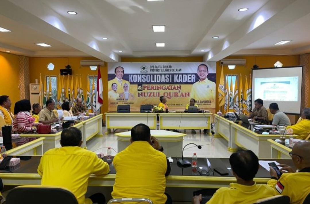Golkar Sulsel Tegaskan Partai Terbuka, Semua Kader Bisa Maju di Musda XI