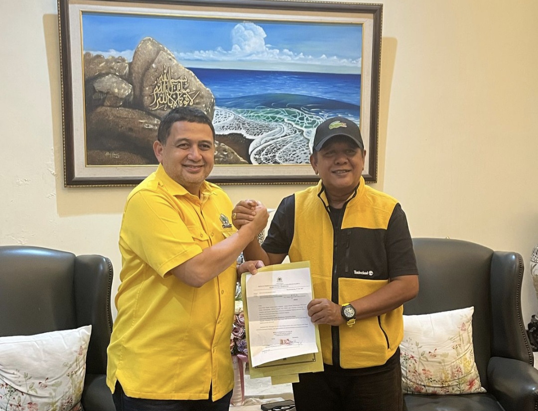 Appi Kian Perkasa, 11 DPD II Golkar di Sulsel Serahkan Dukungan Resmi