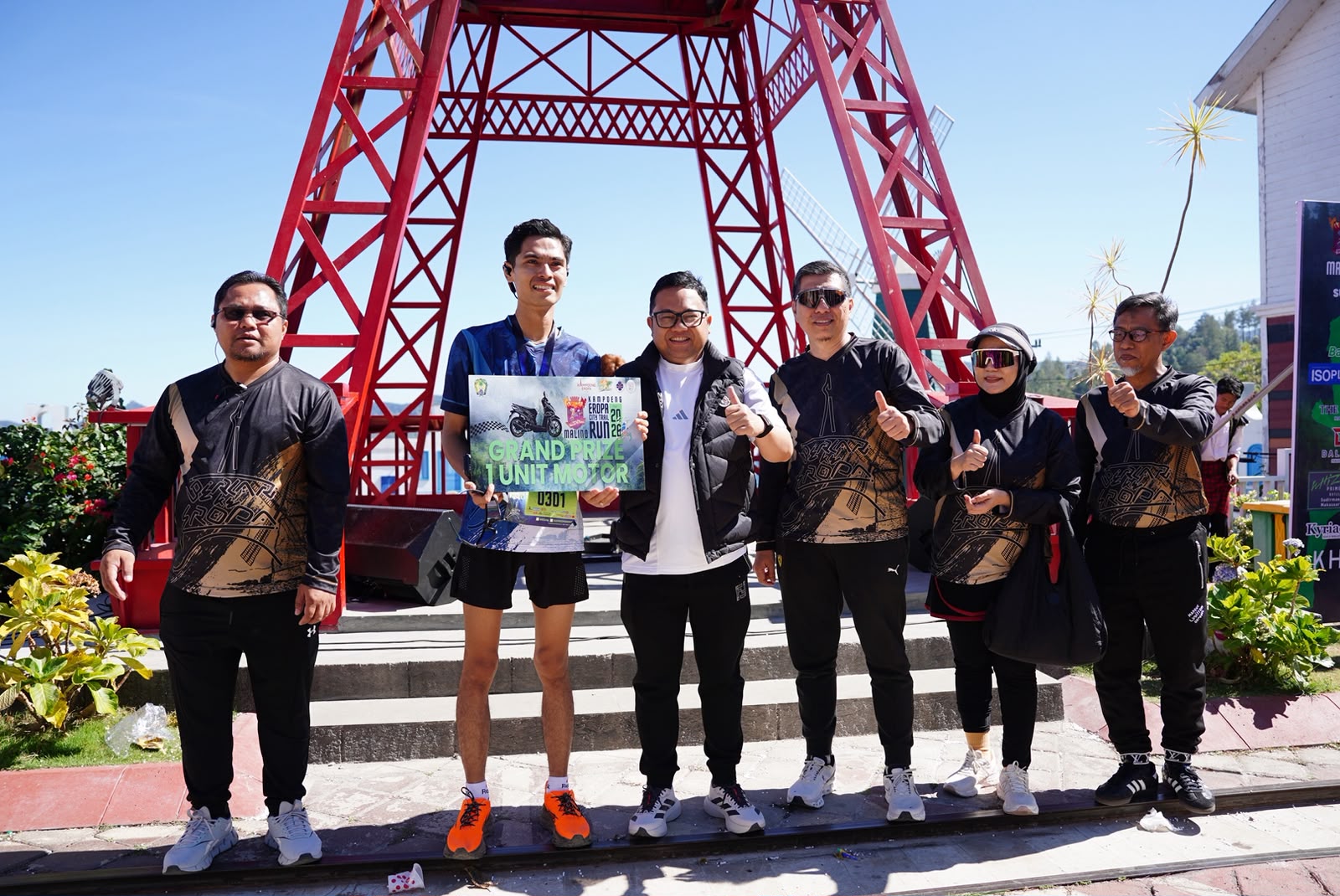 Wabup DM Ingin Kampoeng Eropa City Trail Run Jadi Event Tahunan