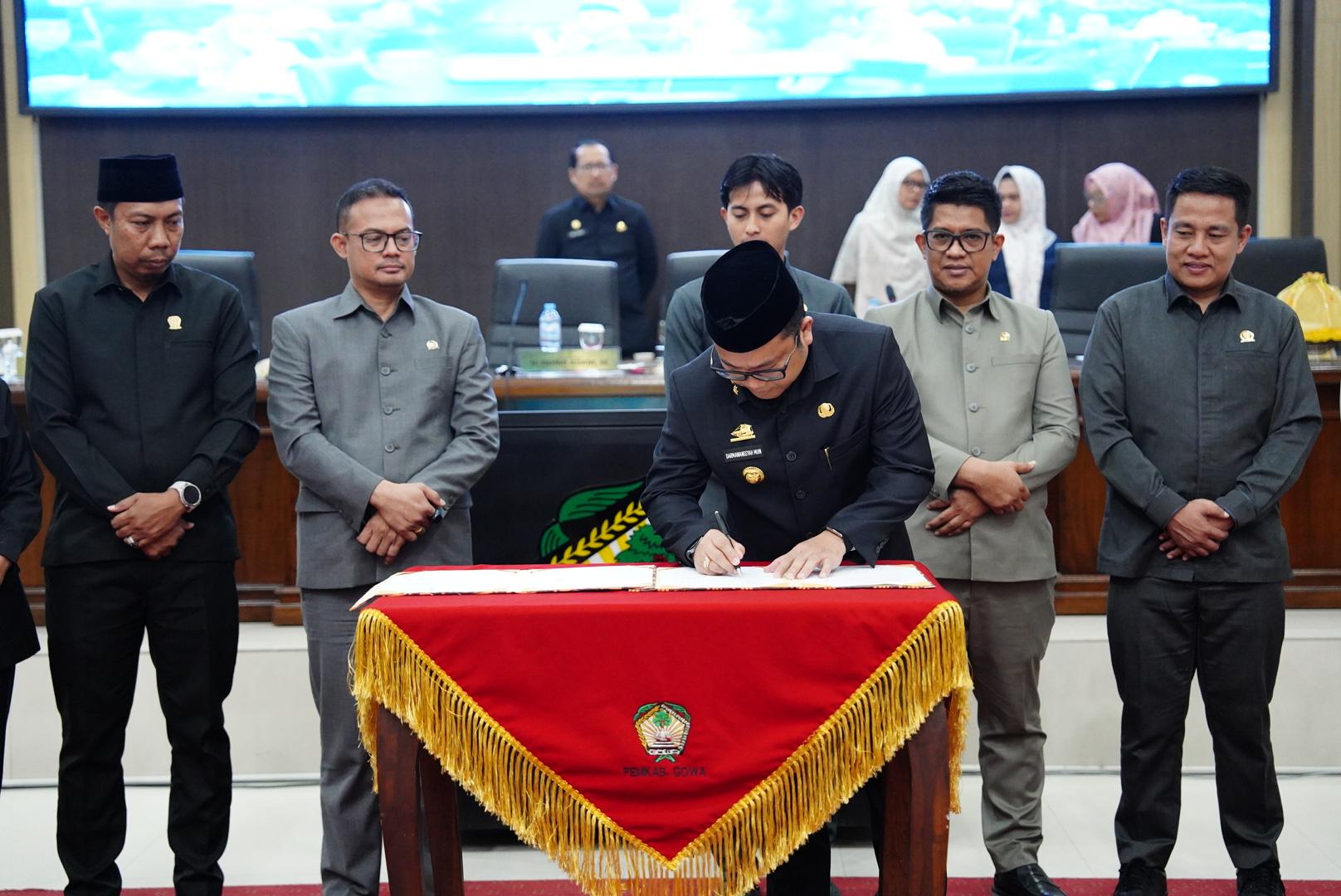 Perda Pertanggungjawaban APBD Gowa 2025 Ketuk Palu