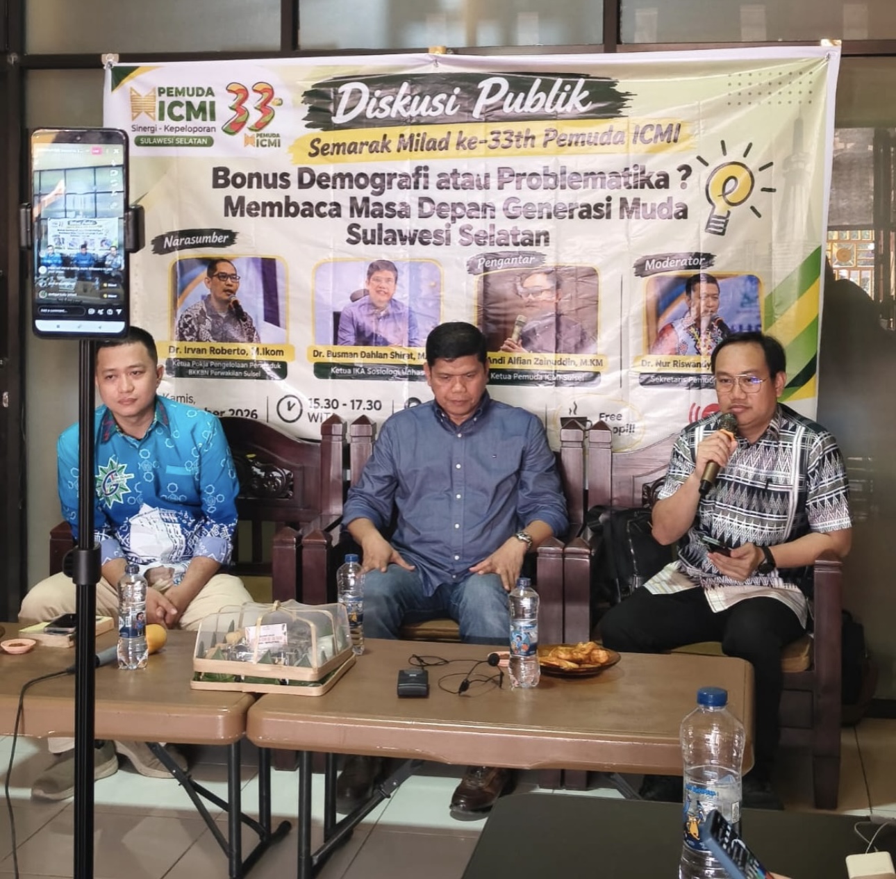 Pemuda ICMI Sulsel Dorong Aksi Nyata untuk Generasi Muda