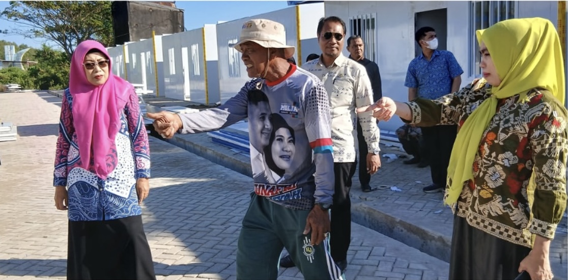 Dinas Pertanahan Kota Makassar Tinjau Lokasi Pembangunan Asrama Nayla