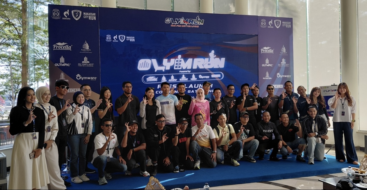 Olymrun 2026 Hadir di Makassar, Targetkan 5.000 Pelari - Dorong Gaya Hidup Sehat 