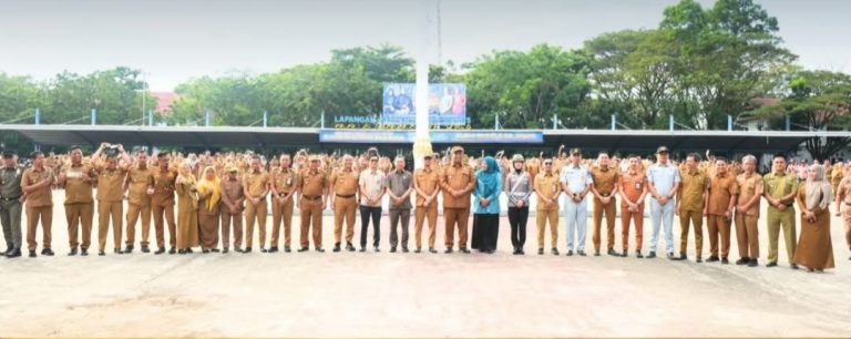 Bupati Maros Pimpin Apel, Serahkan SK PPPK dan Jalin Kerjasama Strategis