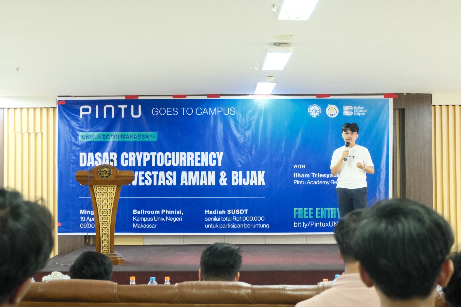 PINTU Goes to Campus, Dorong Mahasiswa Berinvestasi Aman dan Bijak