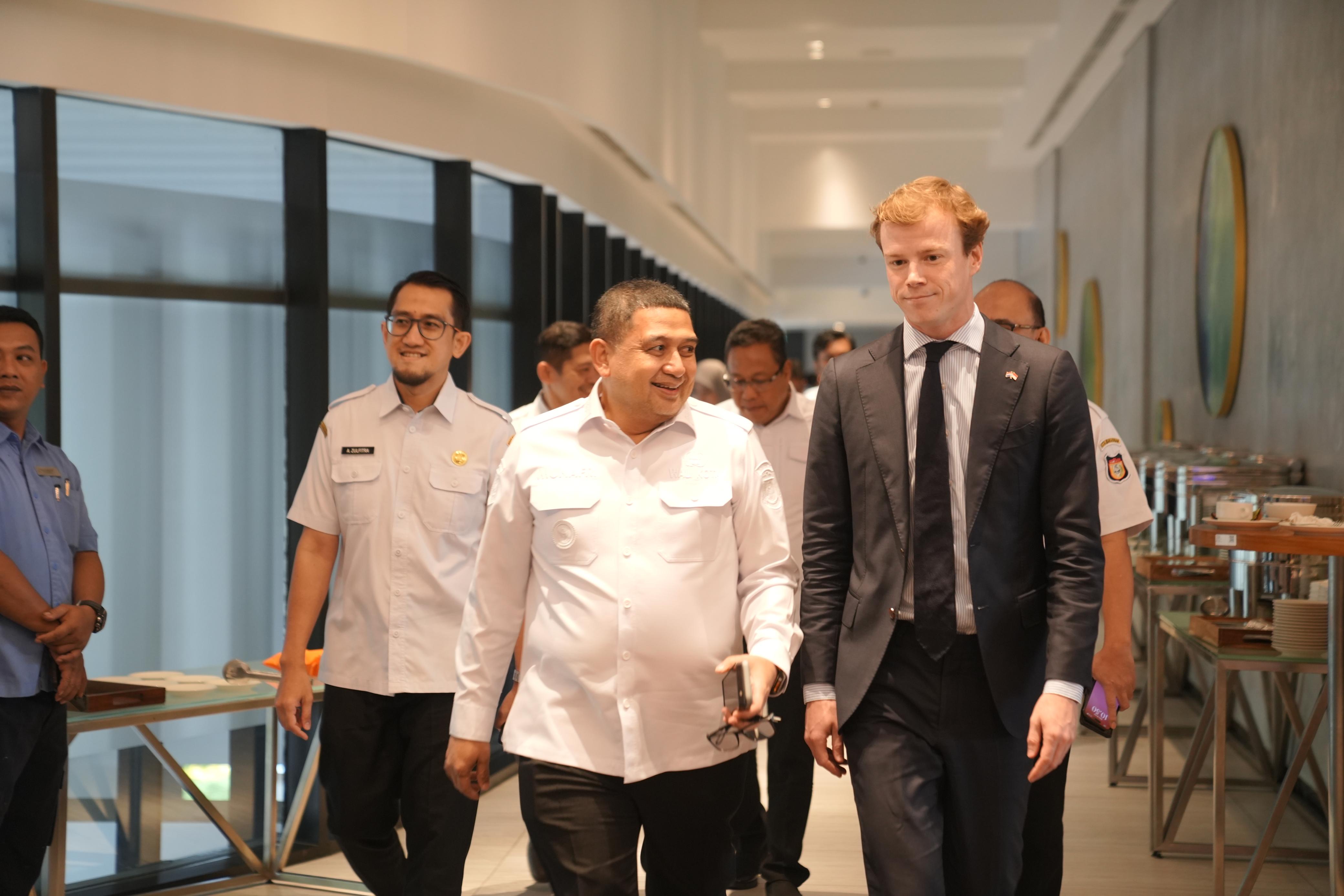Wali Kota Munafri Ajak Delegasi Belanda Berinvestasi di Makassar
