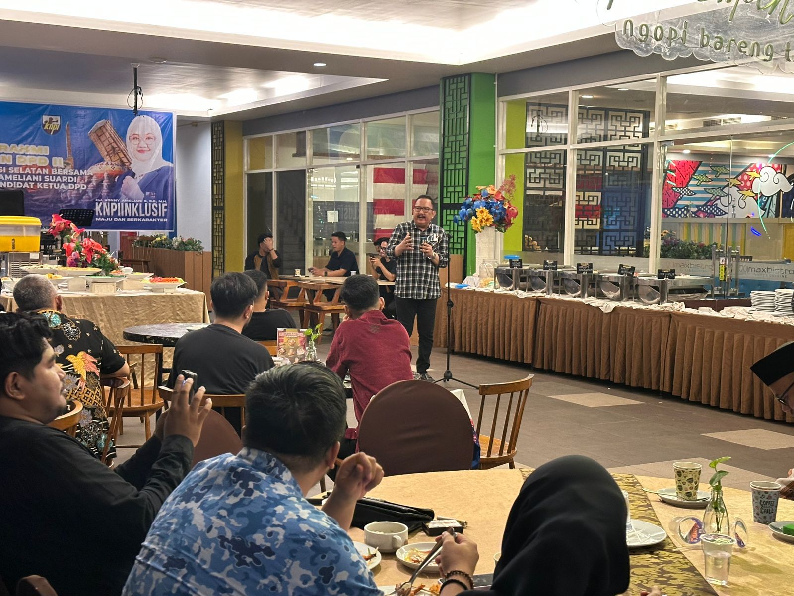 Ketua Demokrat Sulsel Dukung Penuh Vonny Maju  Ketua KNPI Sulsel