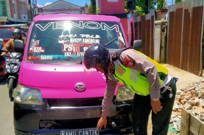 Oknum Polantas Polres Gowa Tilang