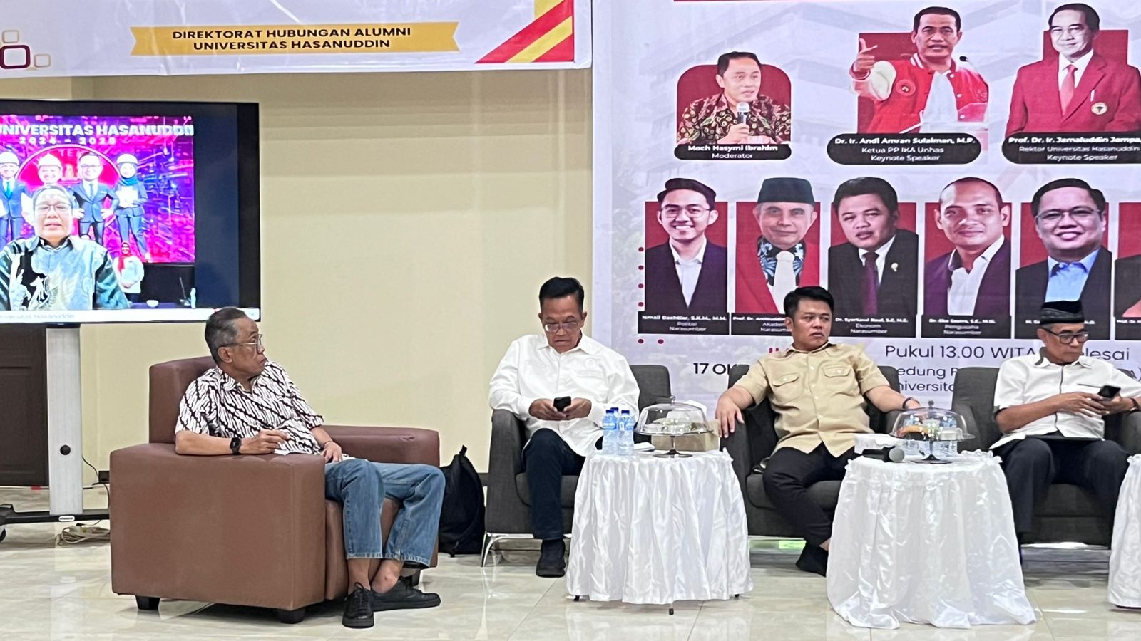 Dialog Tahunan Alumni dan Mahasiswa Unhas: Bangun Sinergi, Wujudkan Networking yang Solid