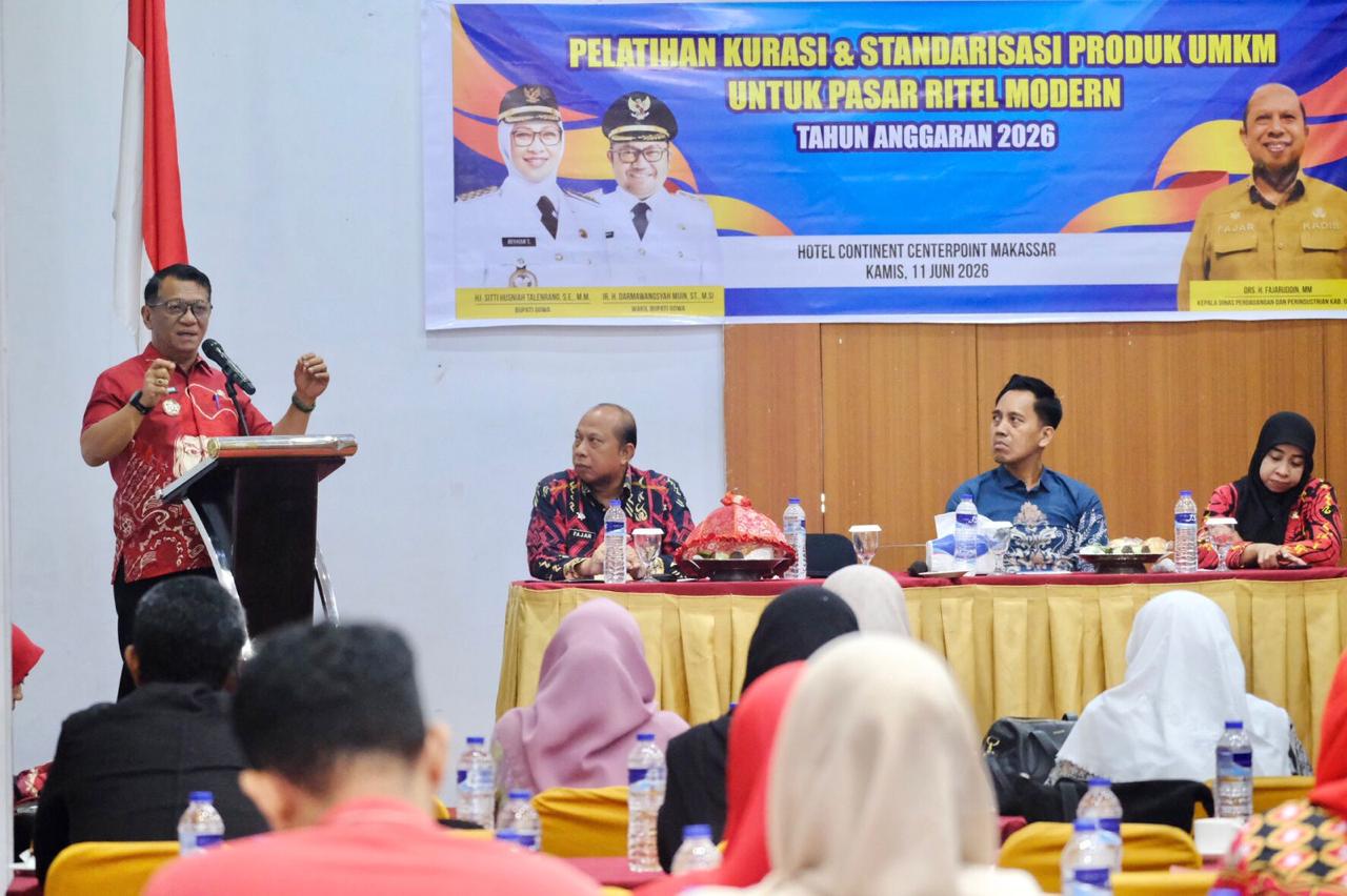 Pemkab Gowa Dorong Pelaku UMKM Manfaatkan Ritel Modern