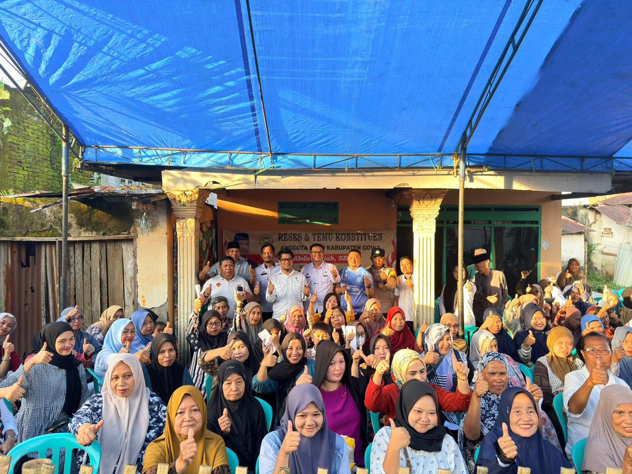 Reses Kedua di Kelurahan Samata, HAR Sambangi Warga Miskin Ekstrem