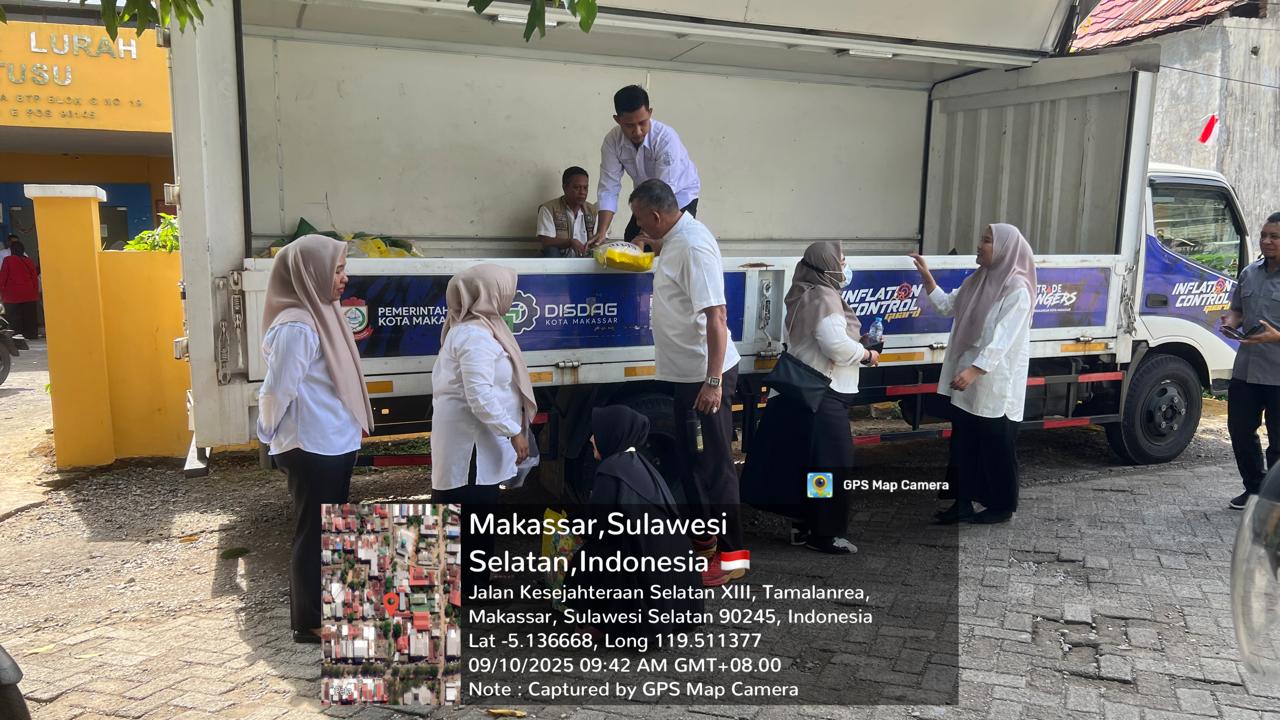 DKP Kota Makassar Gelar GPM di Kelurahan Buntusu Beri Akses Pangan Terjangkau dan Sehat