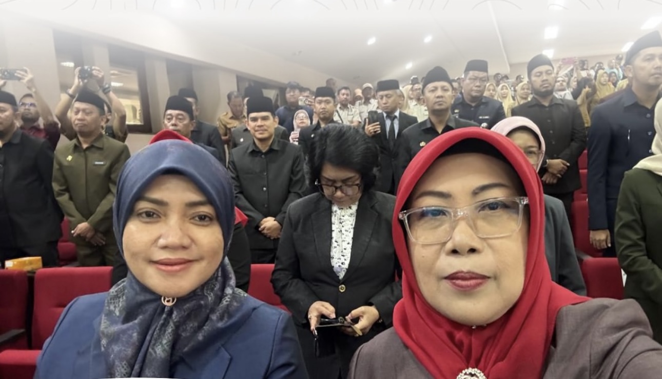 Kepala Dinas Pertanahan Hadiri Pelantikan Pejabat Eselon II Lingkup Pemkot Makassar