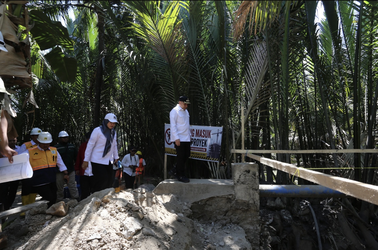 Appi Target Jembatan Kaccia Rampung Kurang dari 100 Hari