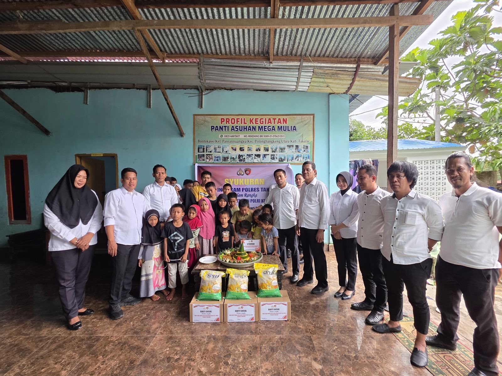 Hari Jadi Fungsi Intelijen Polri ke-80, Sat Intelkam Polres Takalar Gelar Bakti Sosial