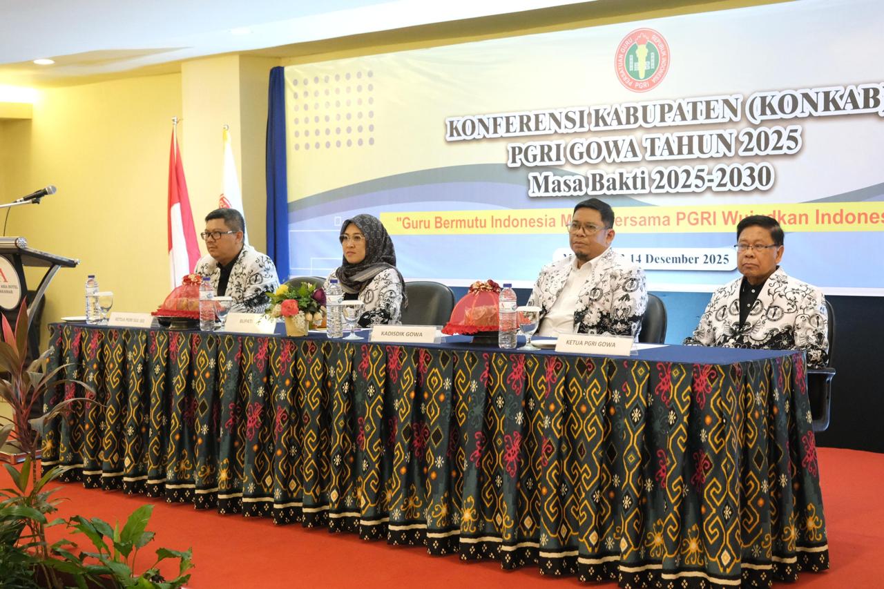 KONKAB PGRI Gowa Didorong Aklamasi