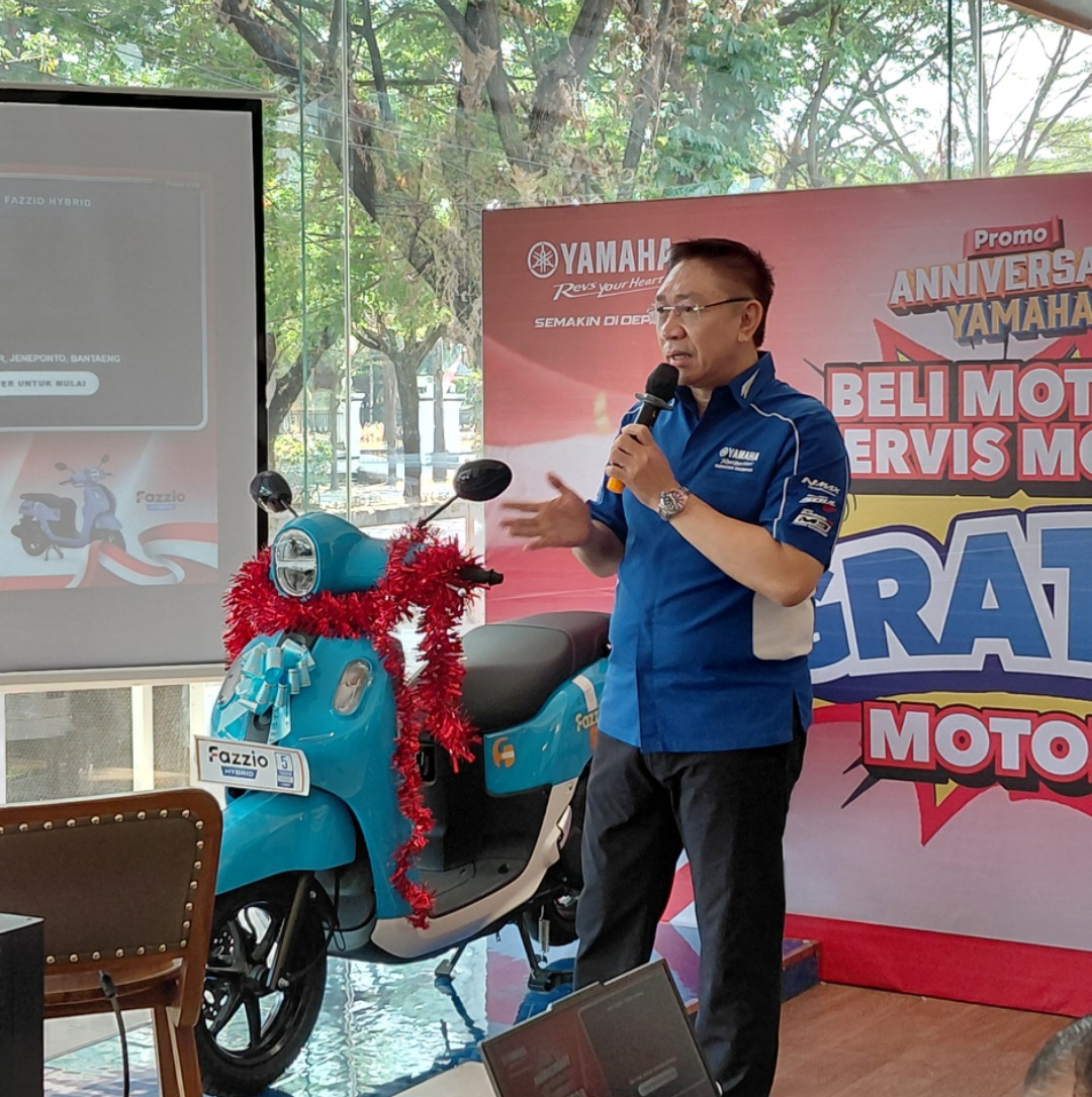 SJAM Bagikan 4 Motor Gratis kepada Konsumen Lewat Undian Program “Beli Motor dan Service Motor, Gratis Motor”