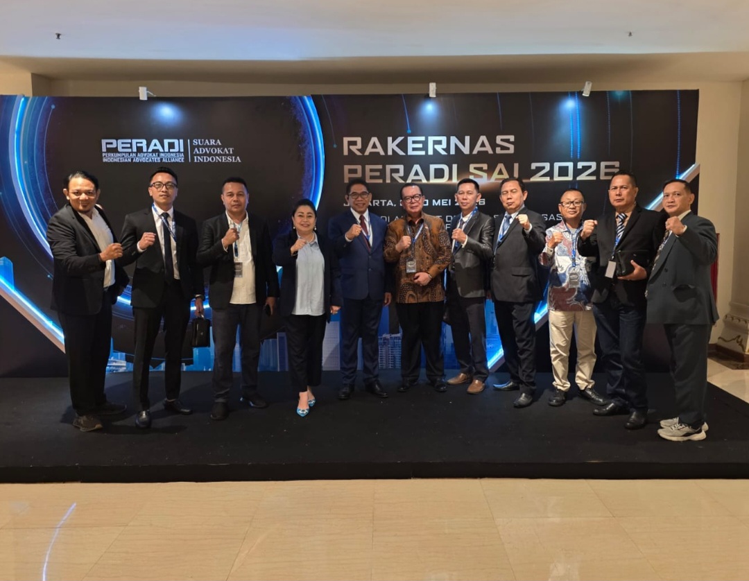 Delegasi DPC PERADI SAI Makassar Hadiri  Rakernas 2026