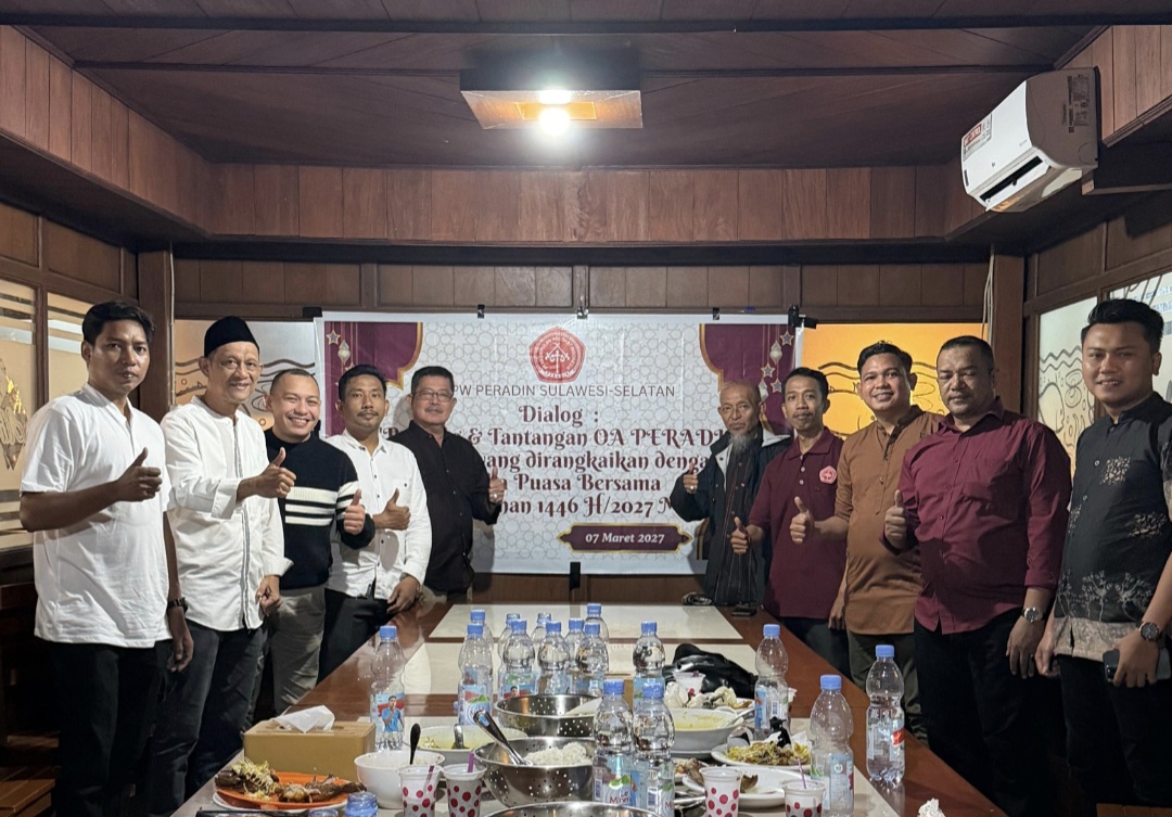Pererat Silaturahmi, PERADIN Sulsel Gelar Buka Puasa Bersama dan Dialog Advokat