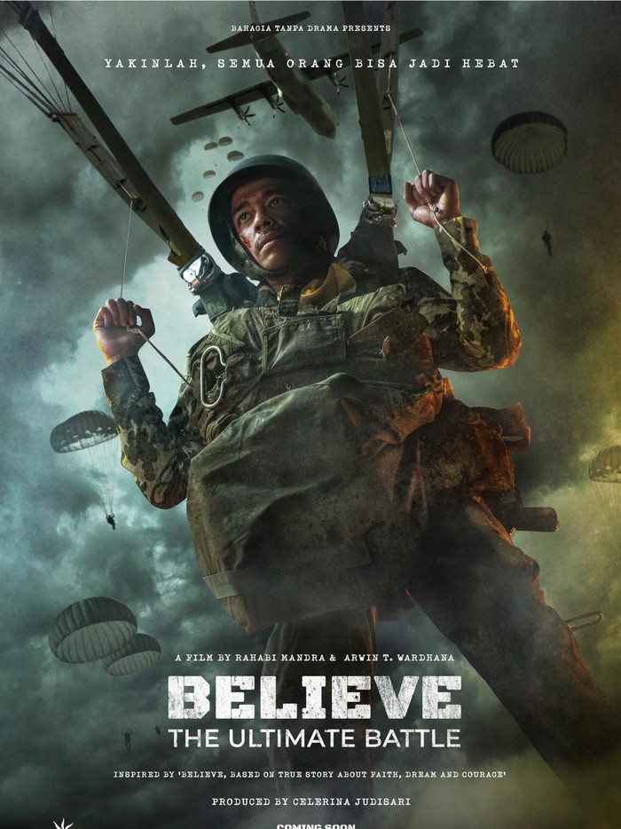 Haru Keluarga Prajurit Nobar Film BELIEVE- Takdir, Mimpi dan Keberanian