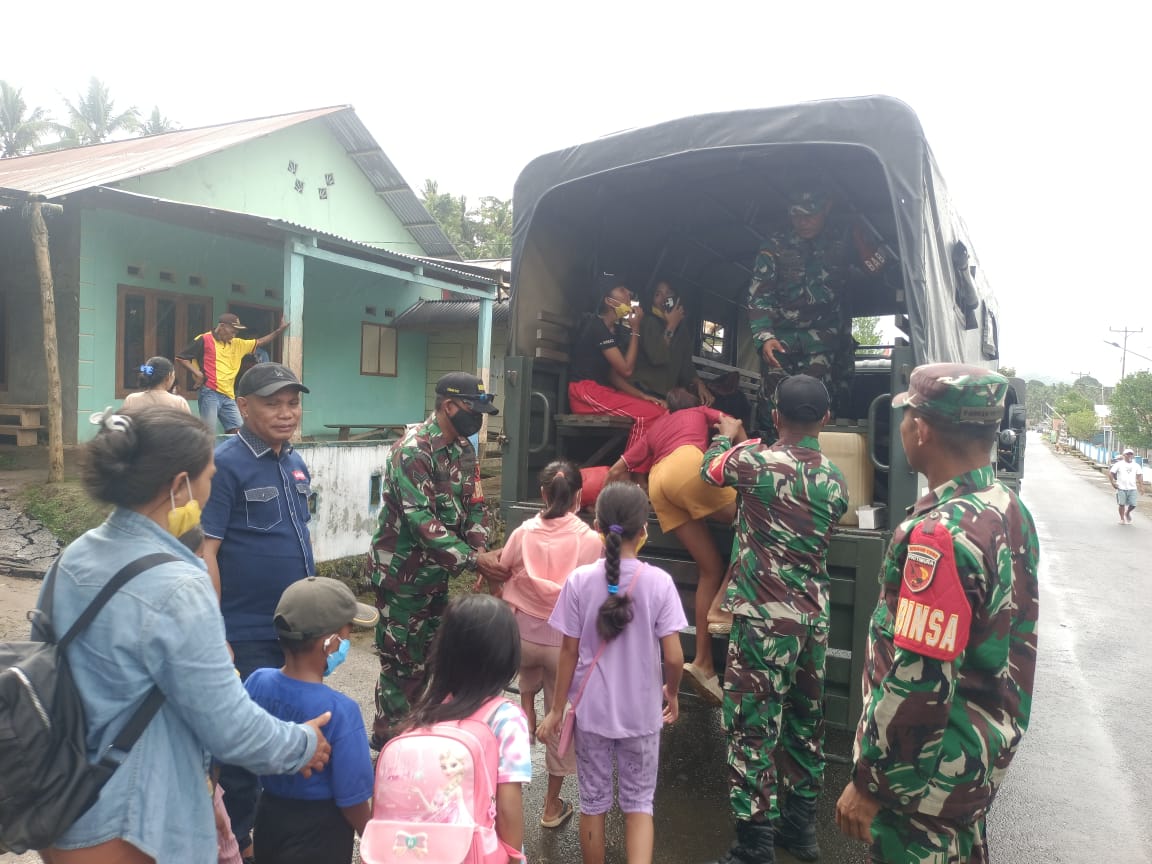 Erupsi Gunung Ibu Terus Berlanjut, Pengungsi Mencapai 664 Jiwa