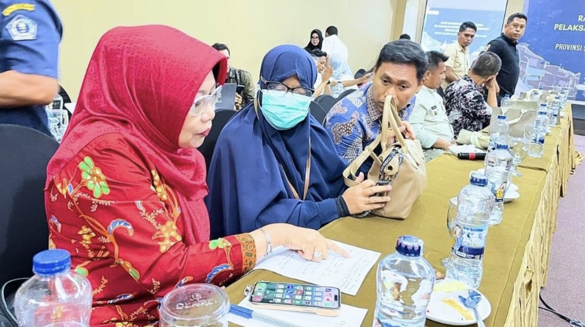 Distan Makassar Hadiri Rakor Bantuan Simultan Perumahan Swadaya Perkotaan