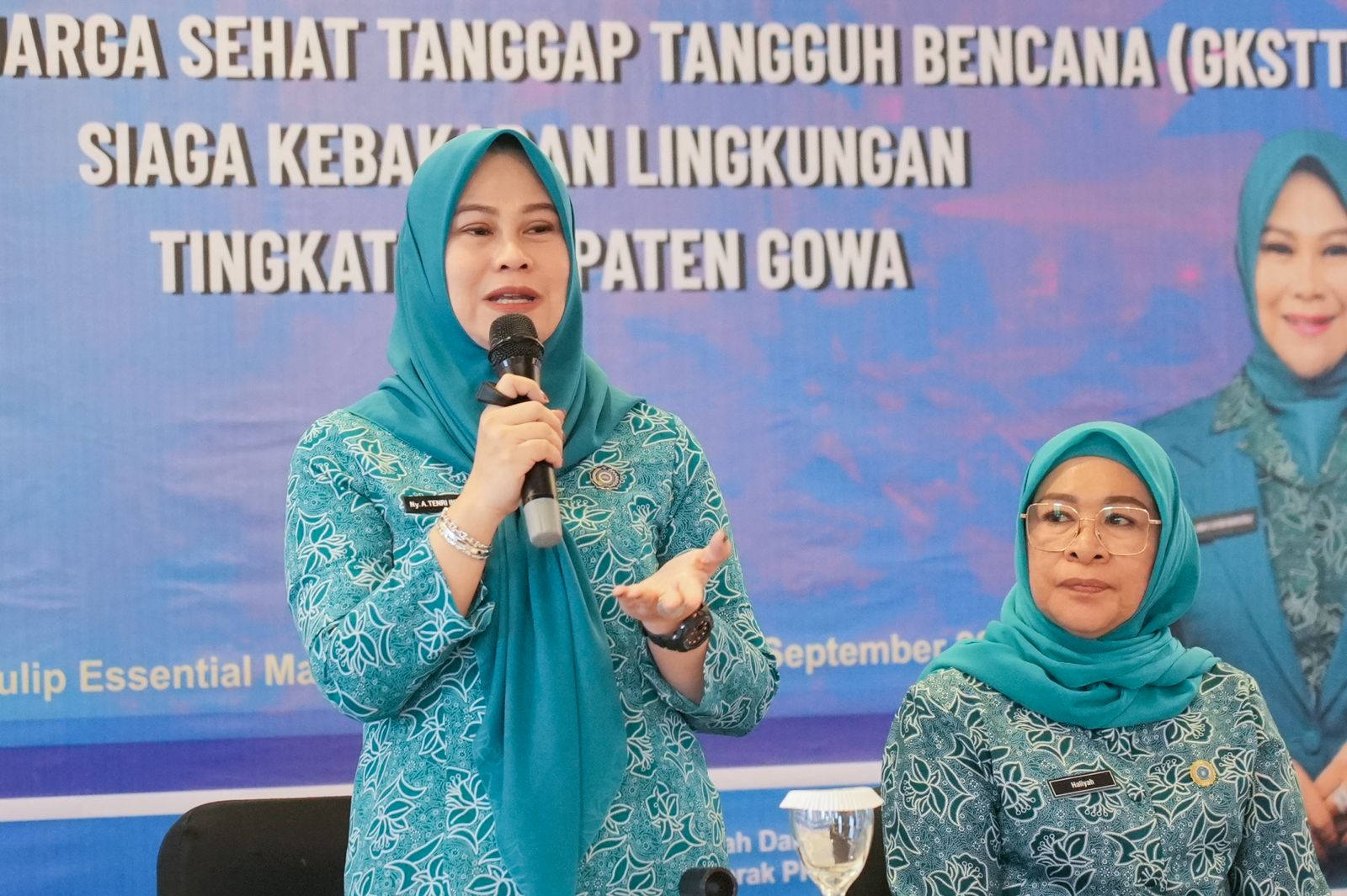 Kader PKK Gowa Dilatih Siaga Bencana