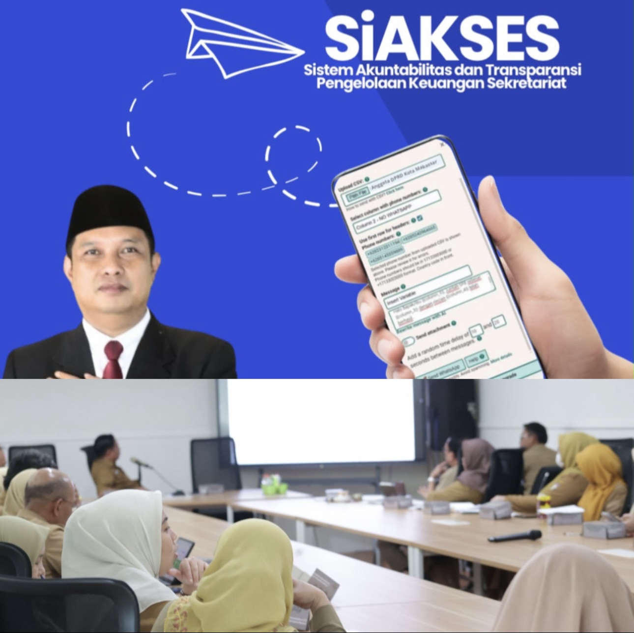 Sekretariat DPRD Makassar Hadirkan 'SiAkses', Tingkatkan Transparansi Keuangan