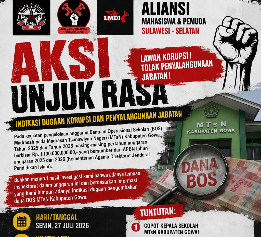 Dituding Selewengkan Dana BOS Rp1,1 Miliar, Kamad MTsN Gowa Bantah 