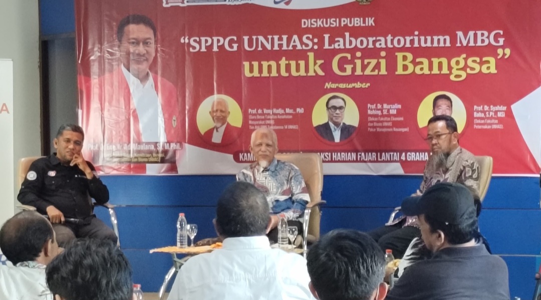 Gelar Diskusi Publik, Guru Besar UNHAS Bedah Peran  MBG untuk Gizi Anak