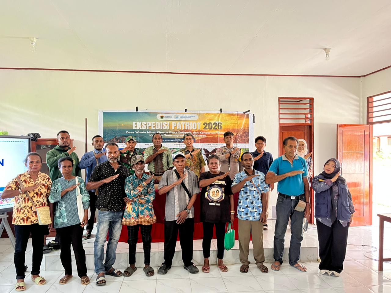 TEP Unhas Dorong Rangkong Papua Jadi Ikon Ekowisata Kampung Weri