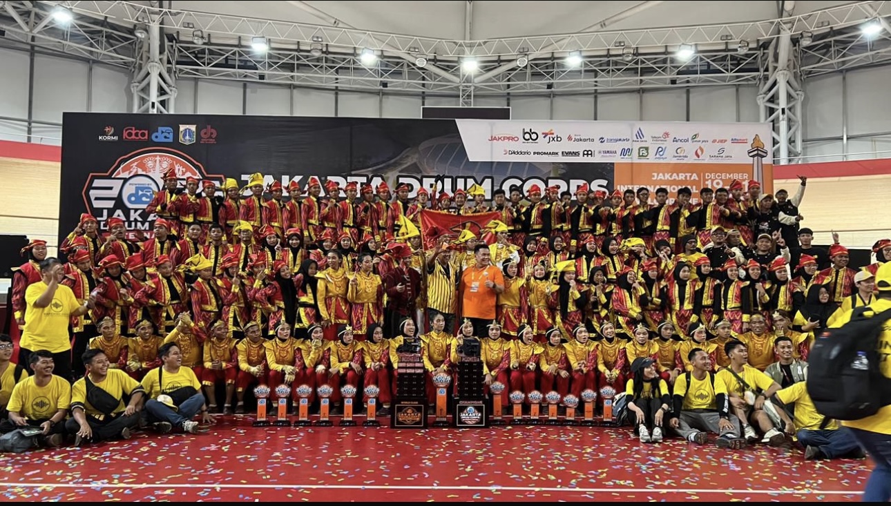 Drum Corps Makassar Sabet Juara Umum di Ajang World Class JDCI 2025