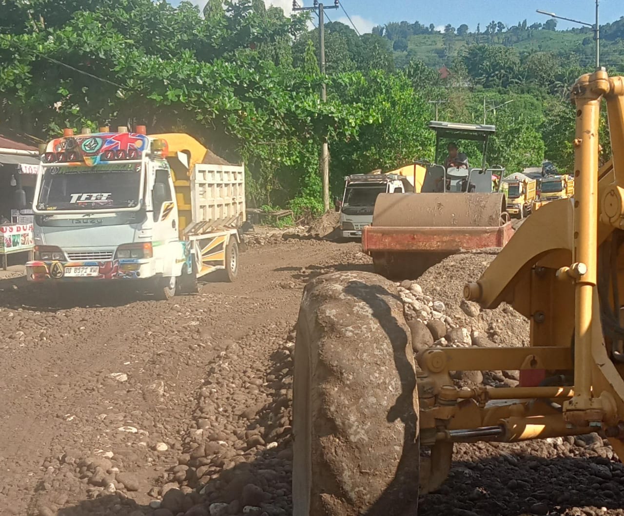 Pemprov Sulsel Mulai Benahi Jalan Rusak Menuju Malino