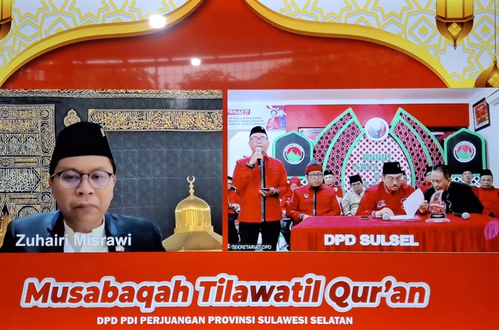 DPP Apresiasi MTQ ke-III PDI Perjuangan Sulsel, Dorong Jadi Program Nasional