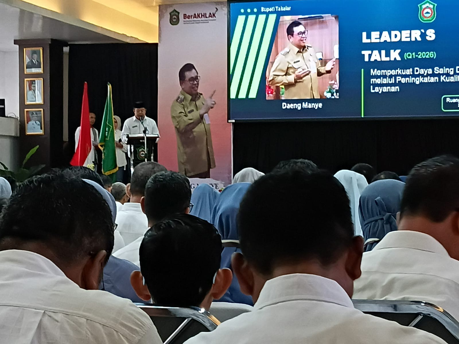 Leader's Talk Takalar: Bupati Tekankan Pelayanan Publik sebagai Kunci Daya Saing Daerah