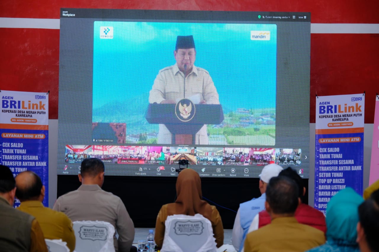 Presiden Prabowo Luncurkan 80 Ribu KMP, Kopdes Kanreapia Gowa Masuk Percontohan